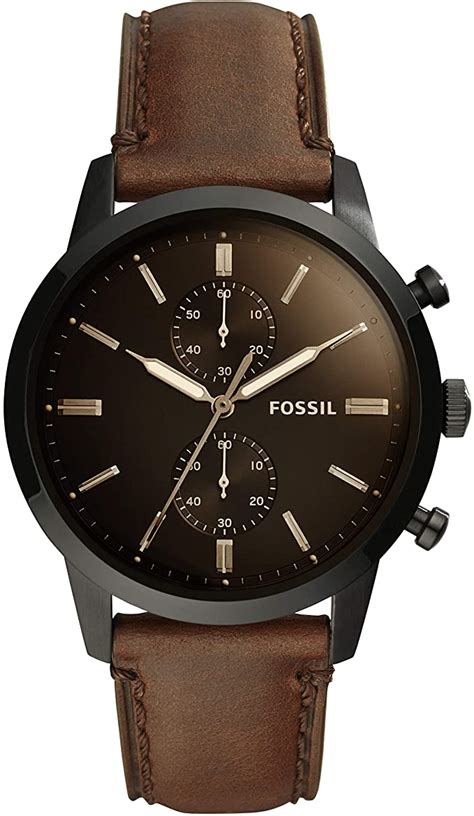 how to check fossil watch